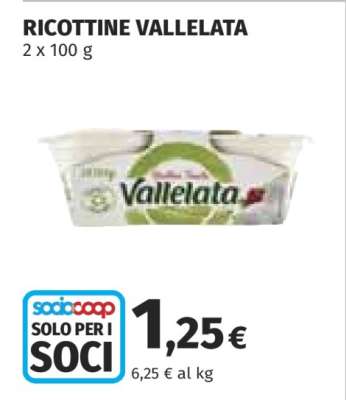 RICOTTINE VALLELATA