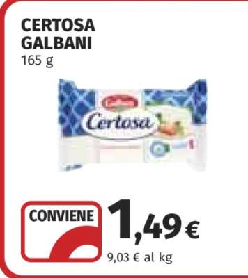CERTOSA GALBANI