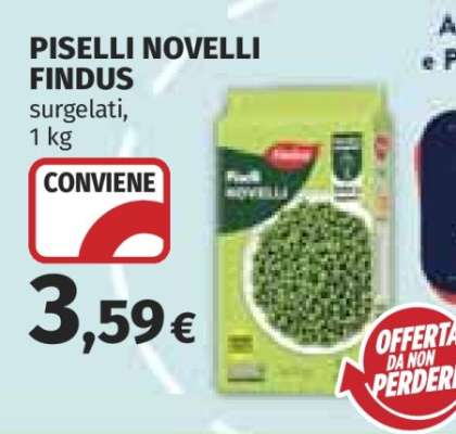 Piselli Novelli Findus