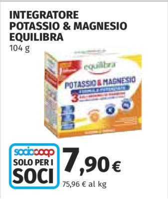 Integratore Potassio & Magnesio Equilibra