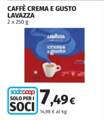 CAFFÈ CREMA E GUSTO LAVAZZA