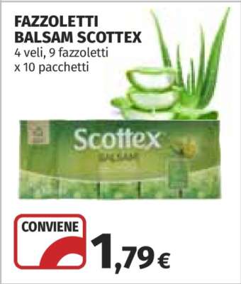 FAZZOLETTI BALSAM SCOTTEX