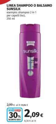 LINEA SHAMPOO O BALSAMO SUNSILK