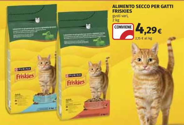 Alimento Secco per Gatti Friskies
