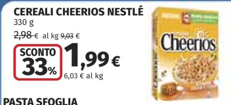Cereali Cheerios Nestlé