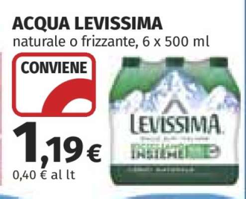 ACQUA LEVISSIMA