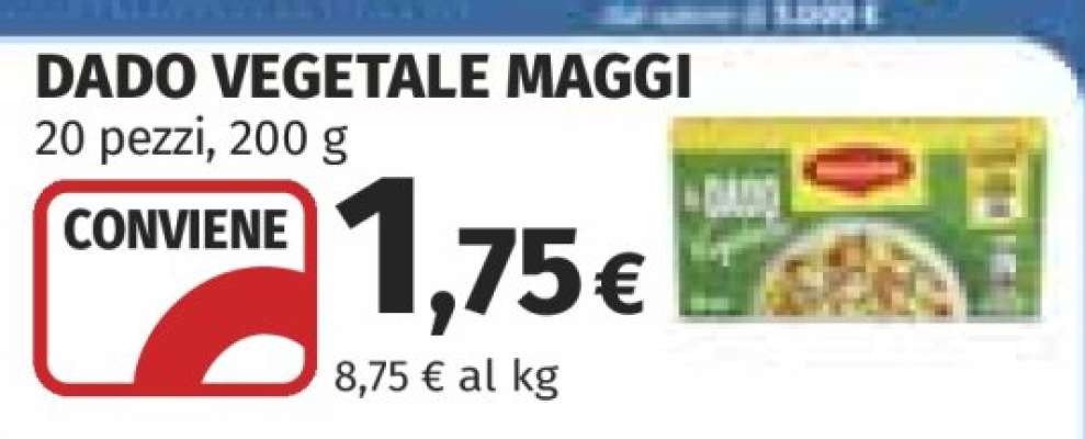 DADO VEGETALE MAGGI