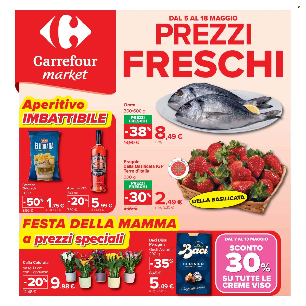 Volantino Carrefour - 5/5/2026 - 18/5/2026. Pagina 1