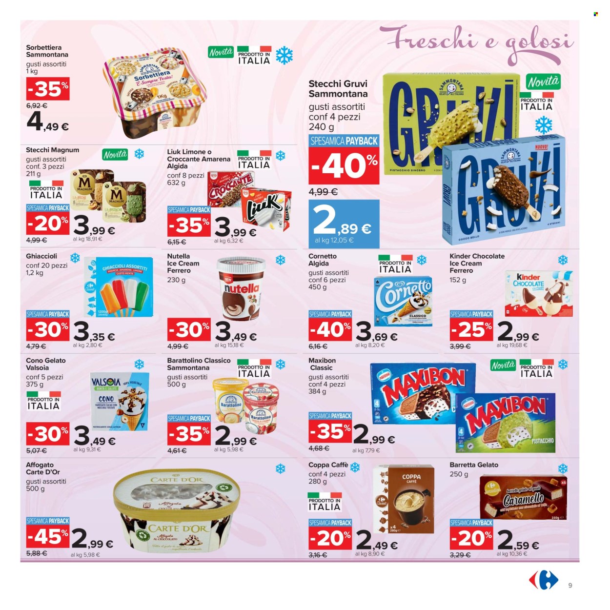 Volantino Carrefour - 5/5/2026 - 18/5/2026. Pagina 9