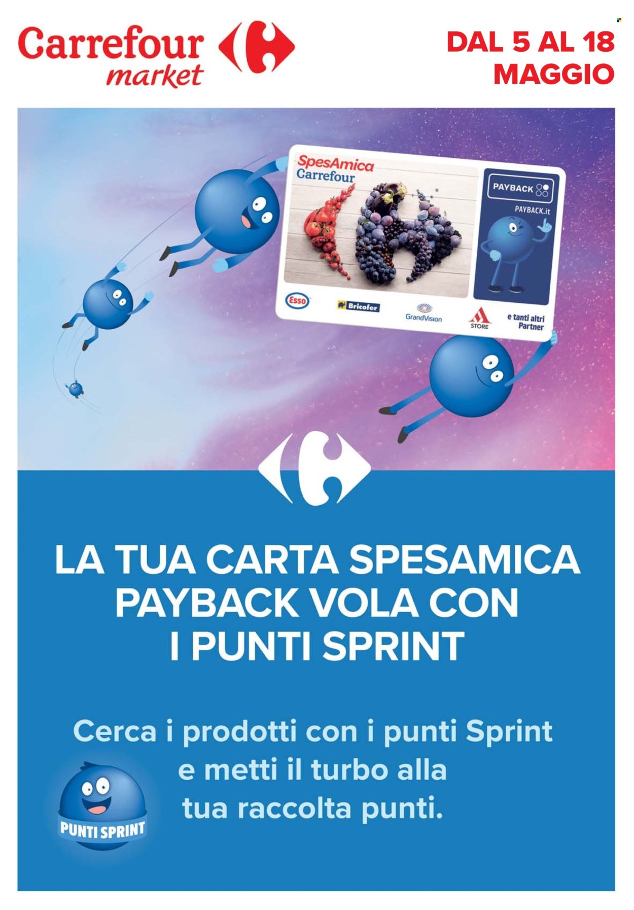 Volantino Carrefour - 5/5/2026 - 18/5/2026. Pagina 1