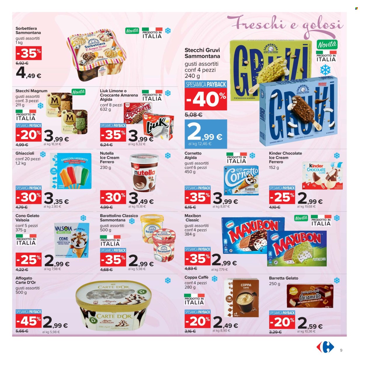 Volantino Carrefour - 5/5/2026 - 18/5/2026. Pagina 9
