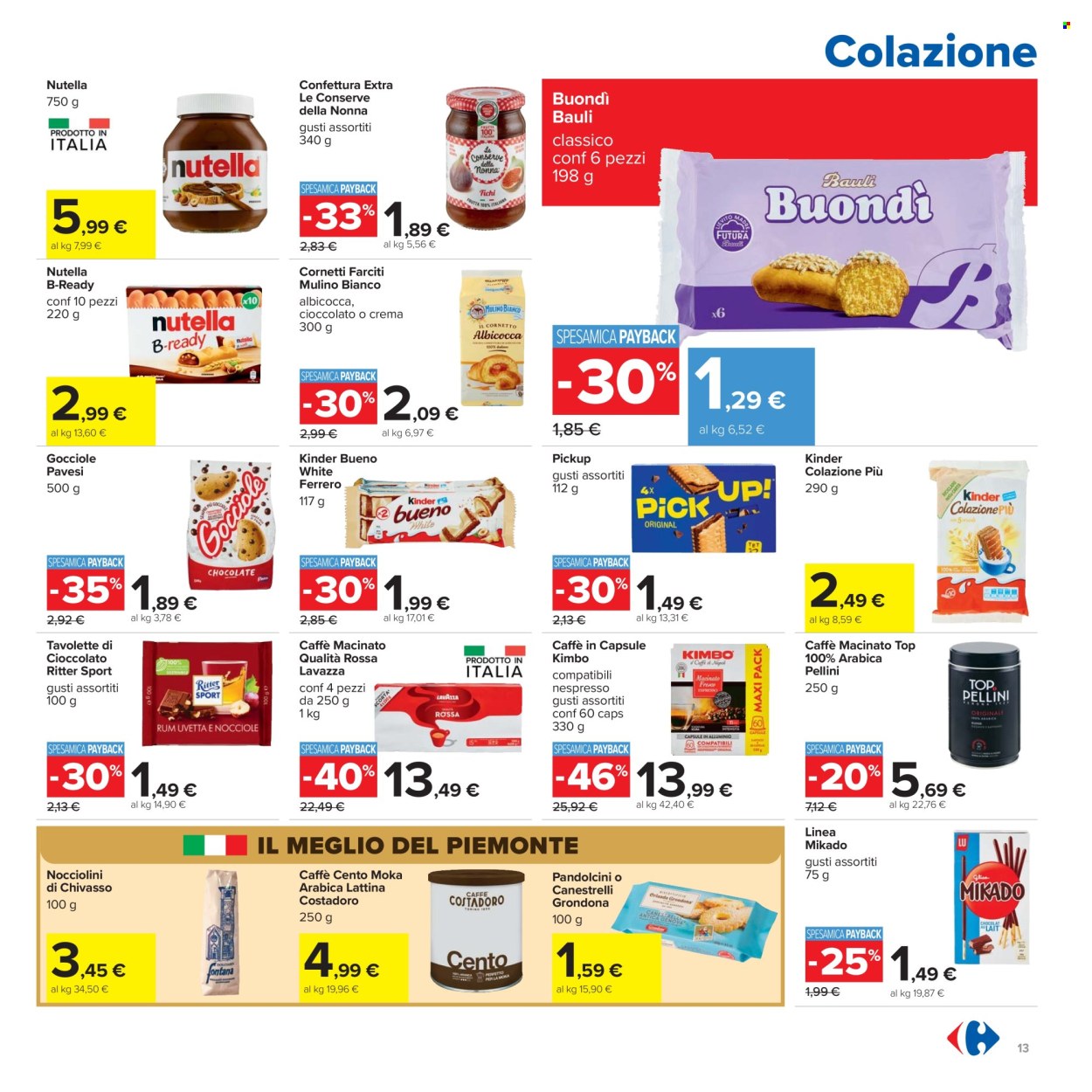 Volantino Carrefour - 5/5/2026 - 18/5/2026. Pagina 13