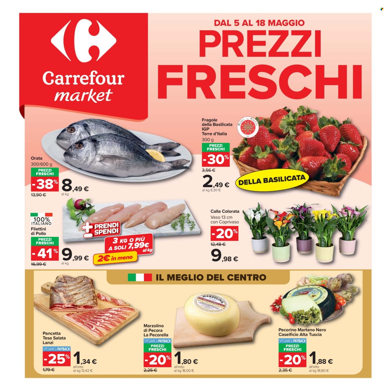 Volantino Carrefour - 5/5/2026 - 18/5/2026. Pagina 1