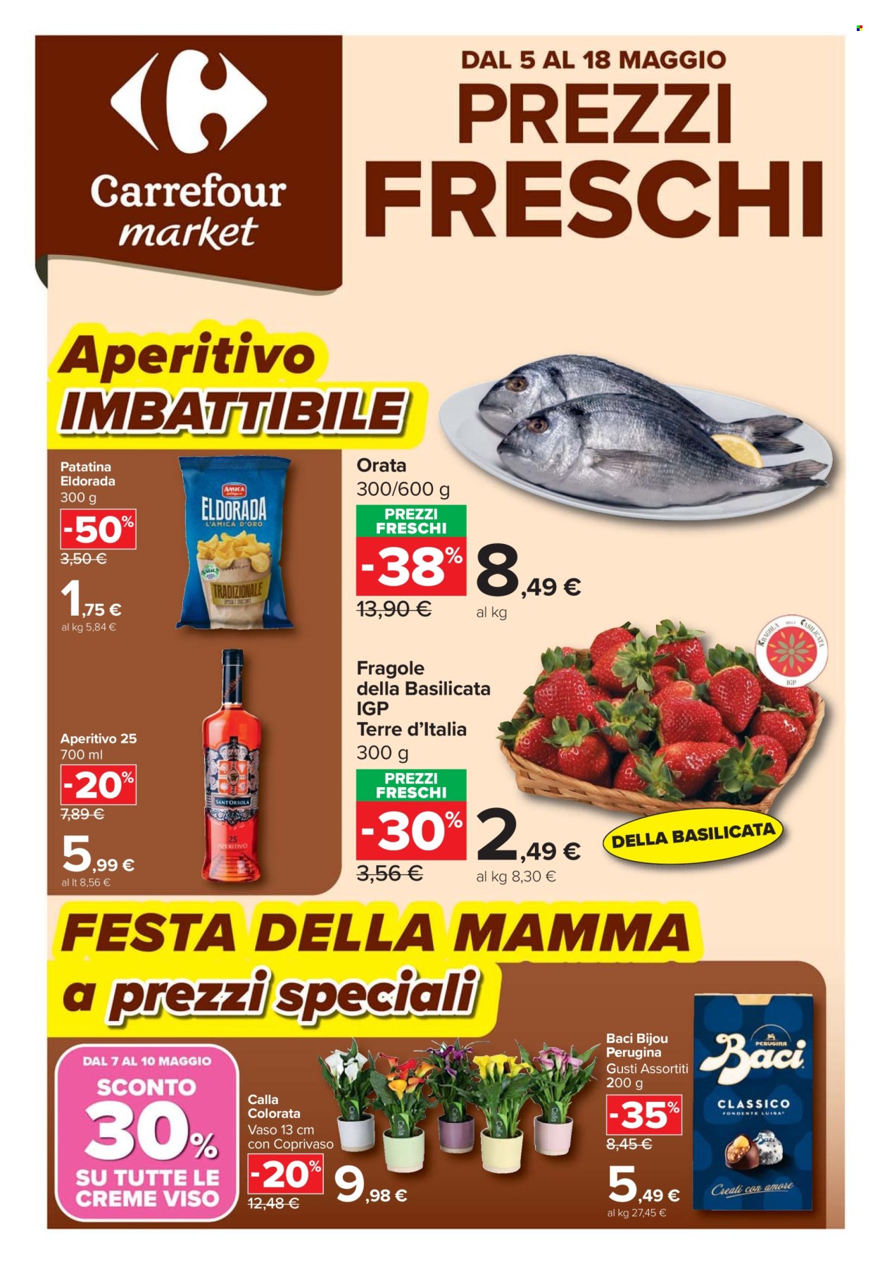 Volantino Carrefour - 5/5/2026 - 18/5/2026. Pagina 1