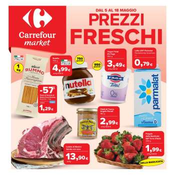 Volantino Carrefour - 5/5/2026 - 18/5/2026.