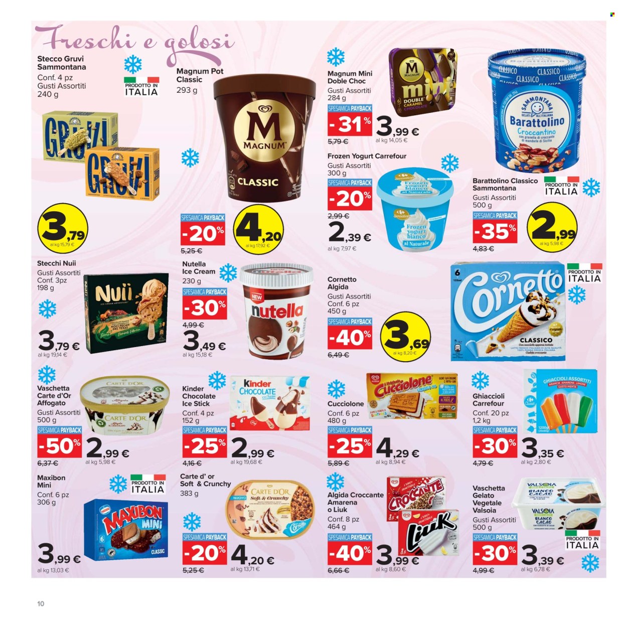 Volantino Carrefour - 5/5/2026 - 18/5/2026. Pagina 10