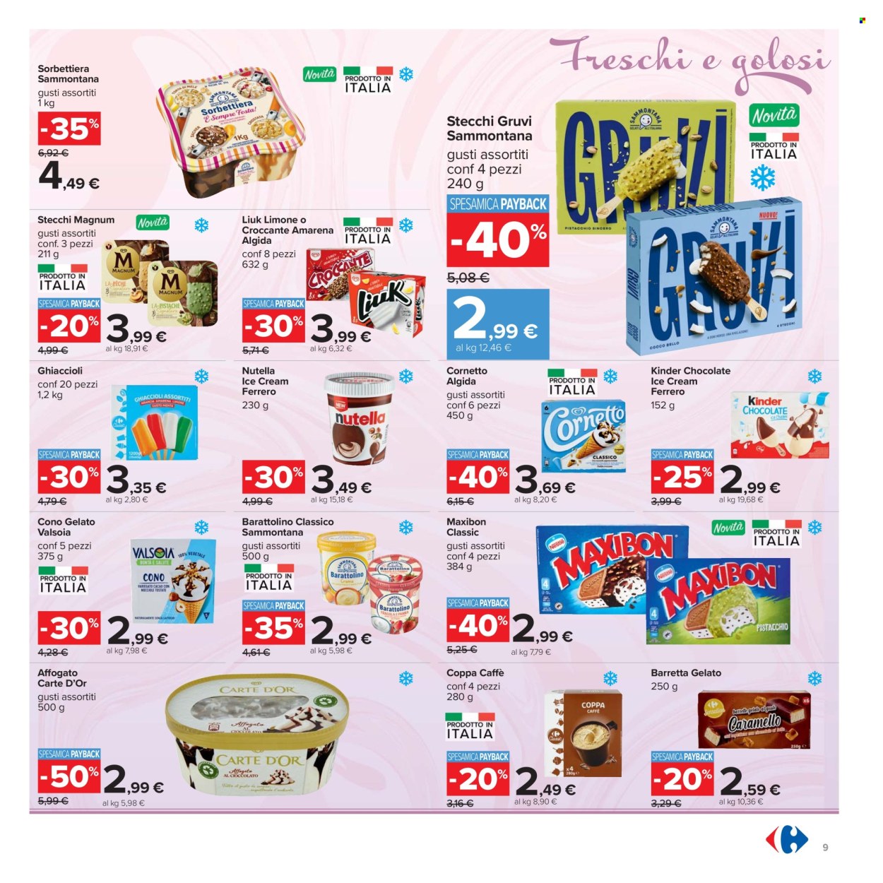 Volantino Carrefour - 5/5/2026 - 18/5/2026. Pagina 9