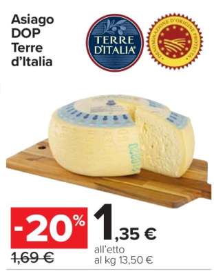Asiago DOP Terre d’Italia