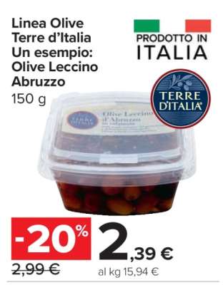 Olive Leccino Abruzzo