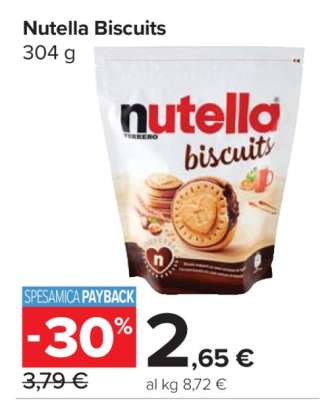 NUTELLA BISCUITS