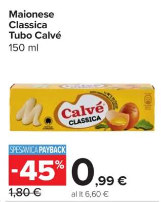 Maionese Classica Tubo Calvé