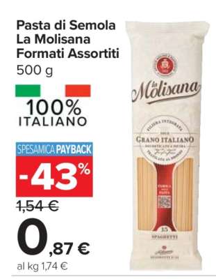 Pasta di Semola La Molisana Formati Assortiti