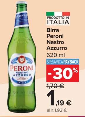 Birra Peroni Nastro Azzurro