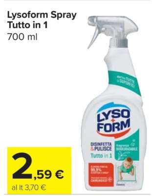 Lysoform Spray Tutto in 1