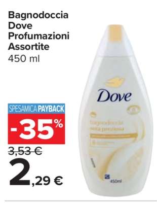 Bagnodoccia Dove Profumazioni Assortite