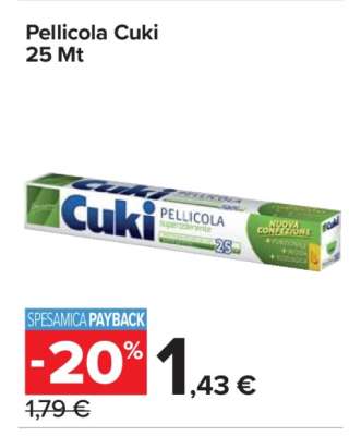 Pellicola Cuki 25 Mt