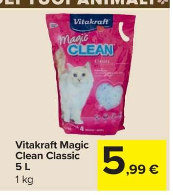 Vitakraft Magic Clean Classic 5 L