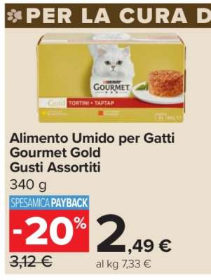 Alimento Umido per Gatti Gourmet Gold Gusti Assortiti