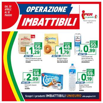 Volantino Iper, La grande i - 30/4/2026 - 10/5/2026.