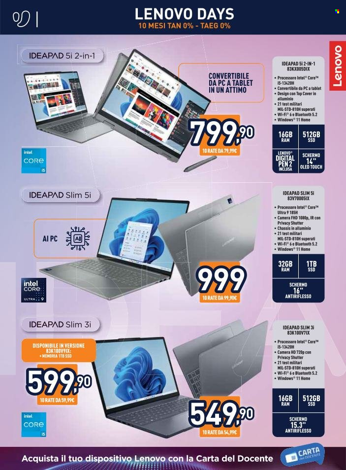 Volantino Unieuro - 30/4/2026 - 14/5/2026. Pagina 2