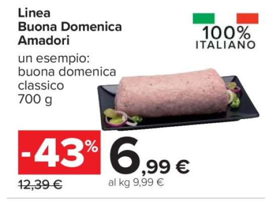 Linea Buona Domenica Amadori