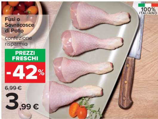 FUSI O SOVRACOSCE DI POLLO