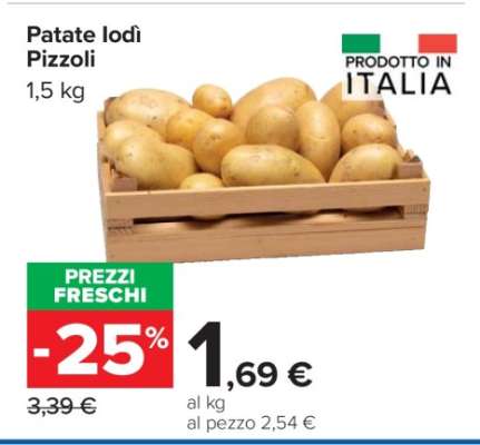 Patate Iodì Pizzoli