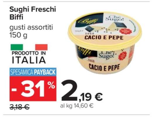 Sughi Freschi Biffi
