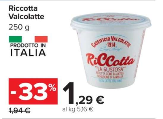 Ricotta Valcolatte