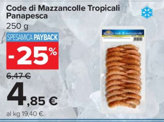 Code di Mazzancolle Tropicali Panapesca
