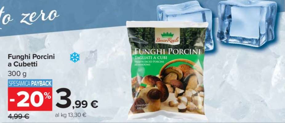 Funghi Porcini A Cubetti