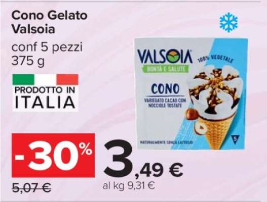 Cono Gelato Valsoia