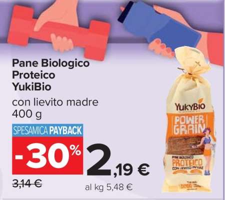 Pane Biologico Proteico YukiBio