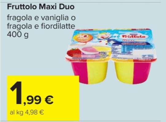 Fruttolo Maxi Duo