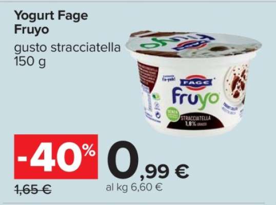 Yogurt Fage Fruyo
