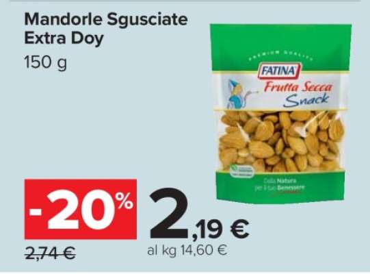 Mandorle Sgusciate Extra Doy