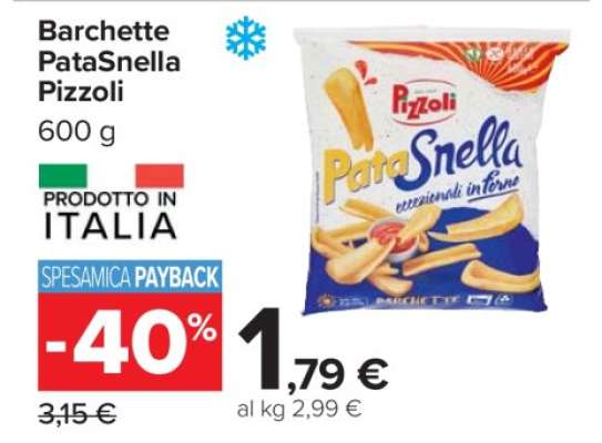 Barchette Patasnella Pizzoli