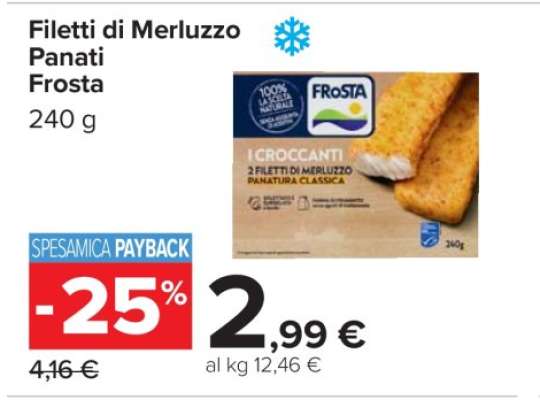 Filetti di Merluzzo Panati Frosta
