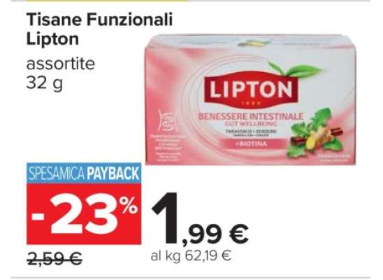 Tisane Funzionali Lipton