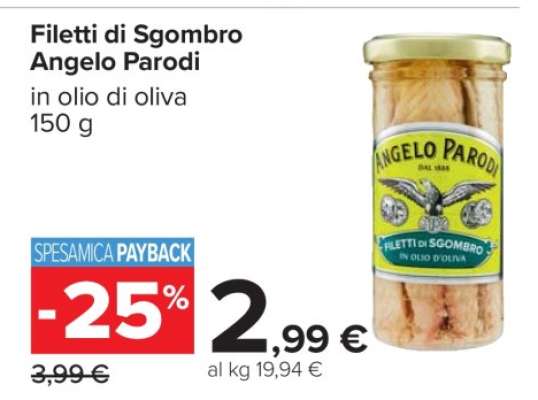 Filetti di Sgombro Angelo Parodi